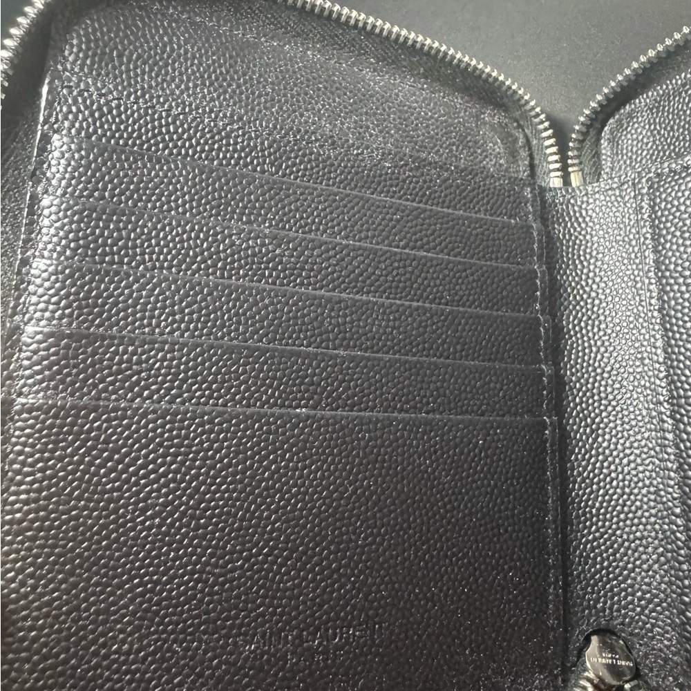Saint Laurent black leather wallet - Picture 4 of 7